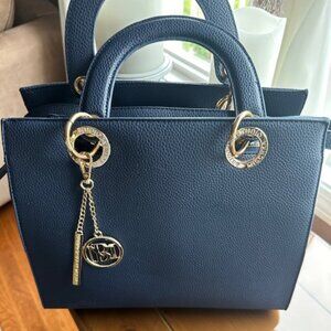 BRAND NEW W/OUT TAG- BADGLEY MISCHKA Navy Tote Bag